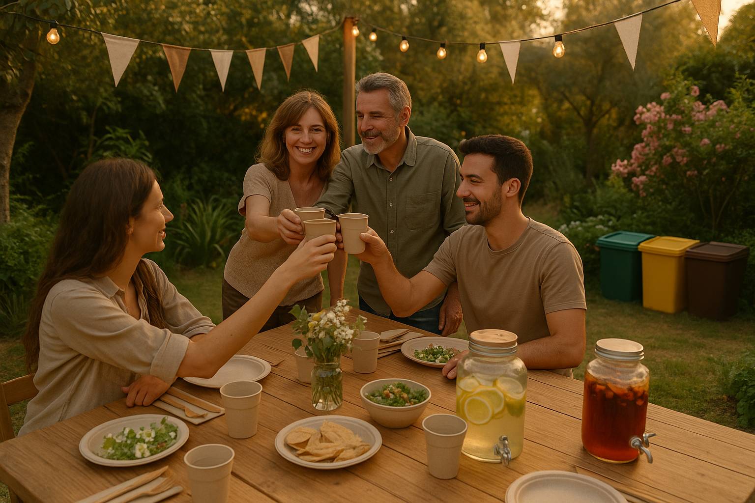 Cómo reducir residuos en celebraciones y eventos familiares