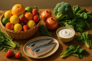 Alimentos estacionales para fortalecer tu sistema inmune