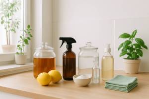 Cómo fabricar tus propios productos de limpieza ecológicos