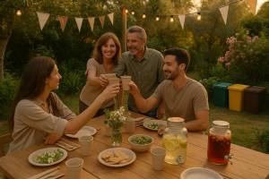 Cómo reducir residuos en celebraciones y eventos familiares