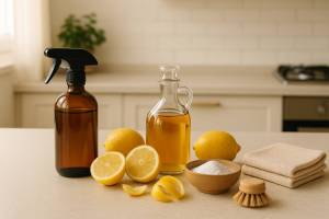 Consejos para limpiar tu hogar con productos naturales