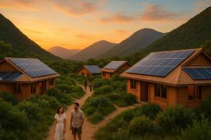 Ecoturismo en alojamientos que funcionan con energía solar