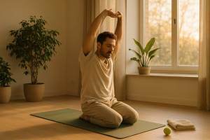 Ejercicios naturales para aliviar tensiones sin gimnasio